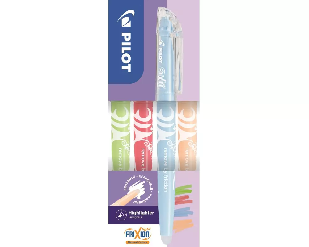 Pilot Textmarker Frixion Light natural 4 Stück