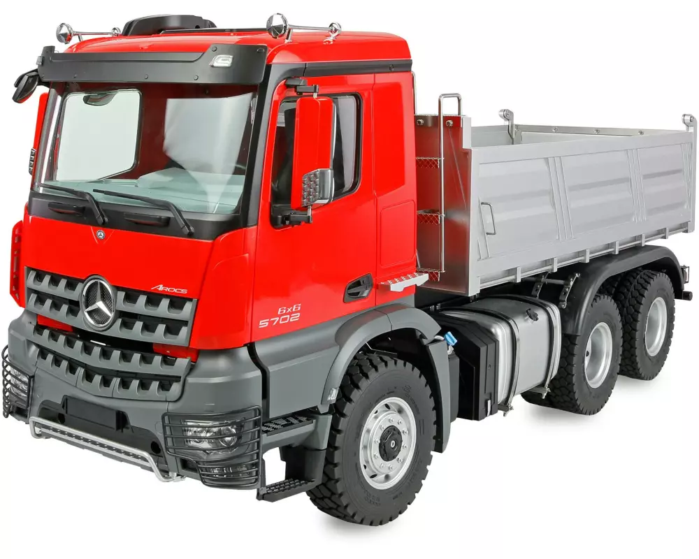 Amewi Mercedes-Benz Arocs Muldenkipper 6 x 6 1:14 RTR Rot