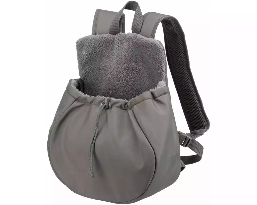 Trixie Fronttasche Molly, 25 × 38 × 17 cm, Grau