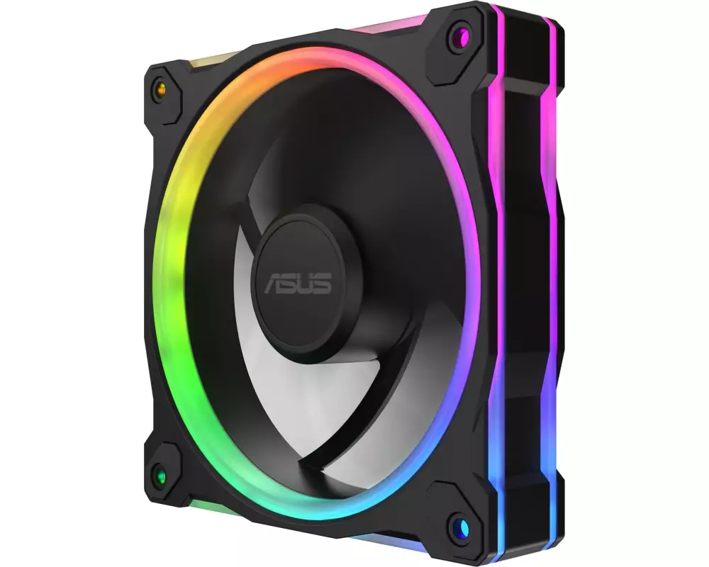 ASUS PC-Lüfter Prime MR120 Fan ARGB Reverse Schwarz
