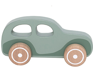 JABADABADO Retro Familienauto 14x4x7cm C2552 grün