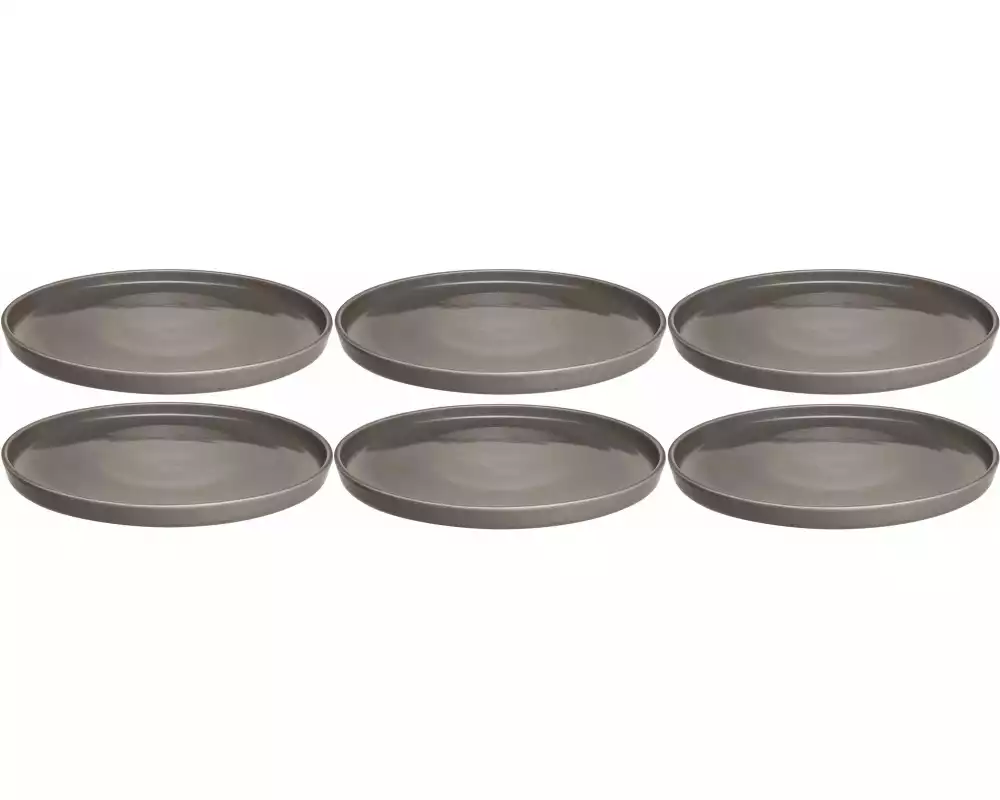 Leonardo Frühstücks- & Dessertteller Roma 6 Stück,Taupe