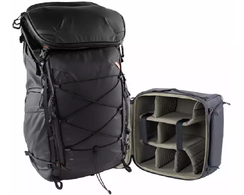 PGYTECH Fotorucksack OnePro Flex + Camera Insert M 50 L, Space Black
