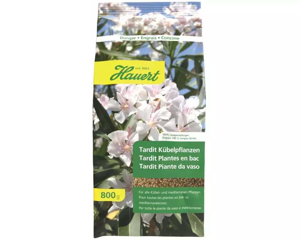 Hauert Langzeitdünger Tardit für Kübelpflanzen 800 g