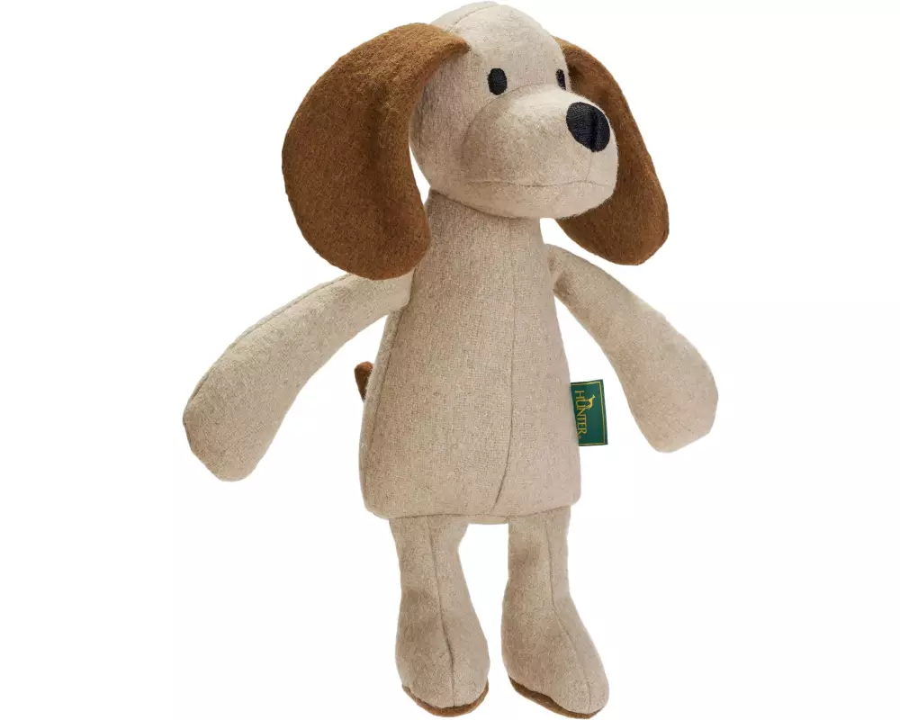 Hunter Hunde-Spielzeug Marle Hund, 35 cm, Hellbraun