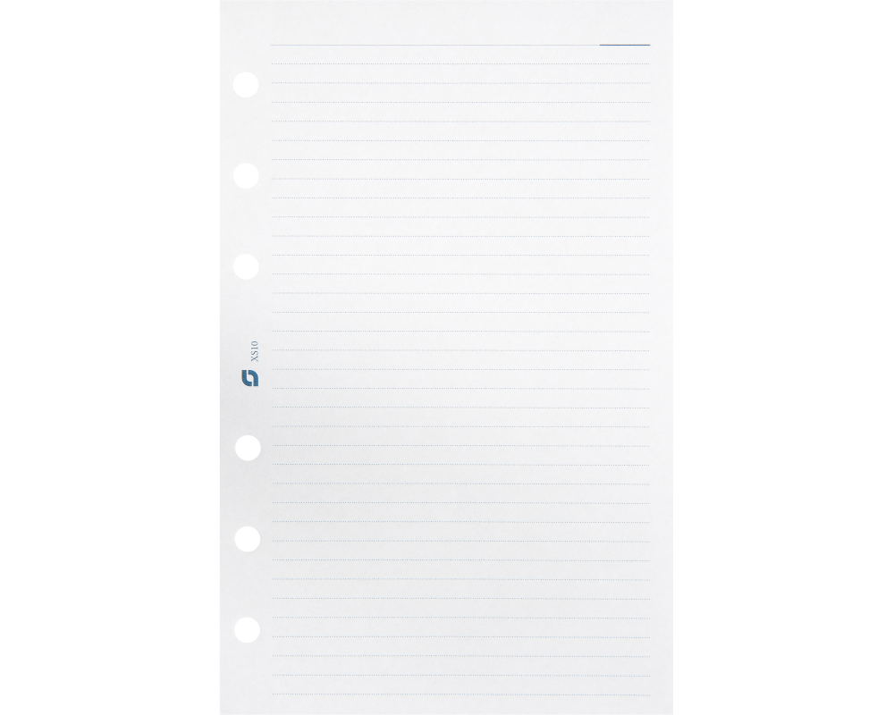 SUCCES Agenda Senior Notizpapier 84501000U liniert weiss 9.5x15cm