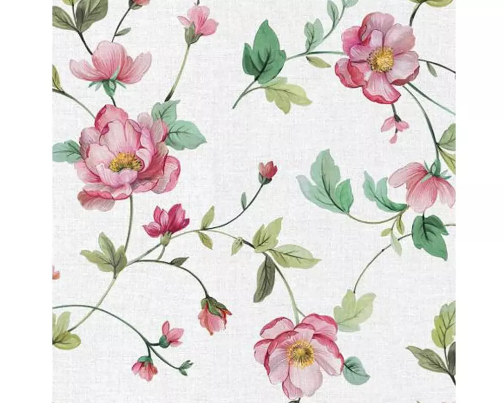 Hubatka Tischdecke Ideal, Heckenrosen, 140 x 170 cm
