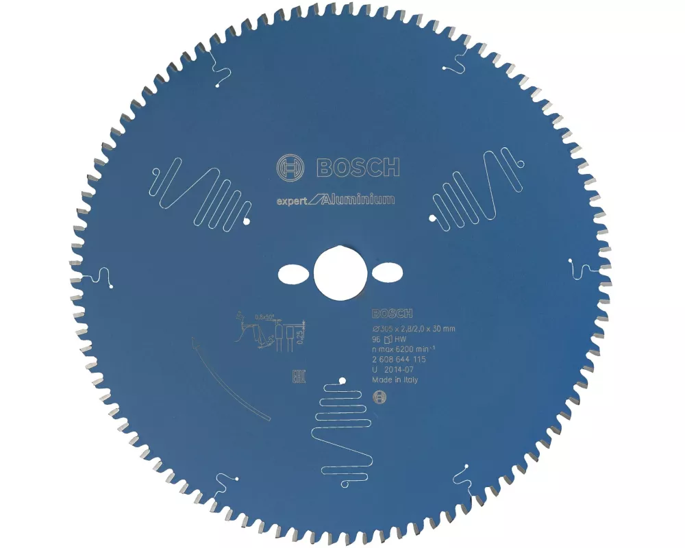 Bosch Professional Kreissägeblatt Expert Aluminium, 305 x 3 x 2.8 mm, Z 96