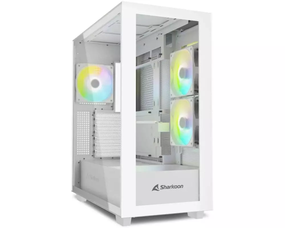 Sharkoon PC-Gehäuse Rebel C60 Weiss