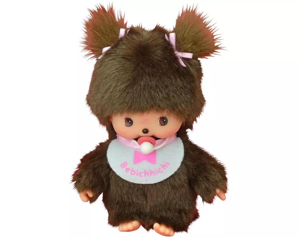 Monchhichi Kuscheltier Baby Basic Girl Pink 15 cm