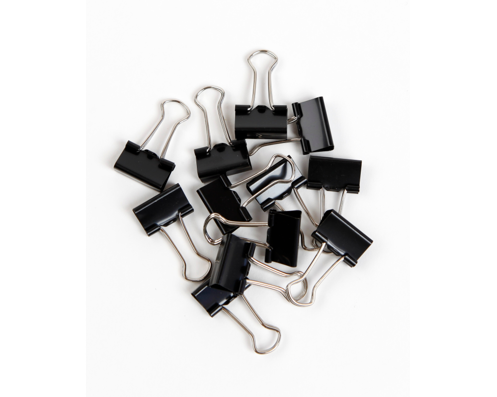 I AM CREATIVE Clips klein schwarz 4080.6 12 Stück