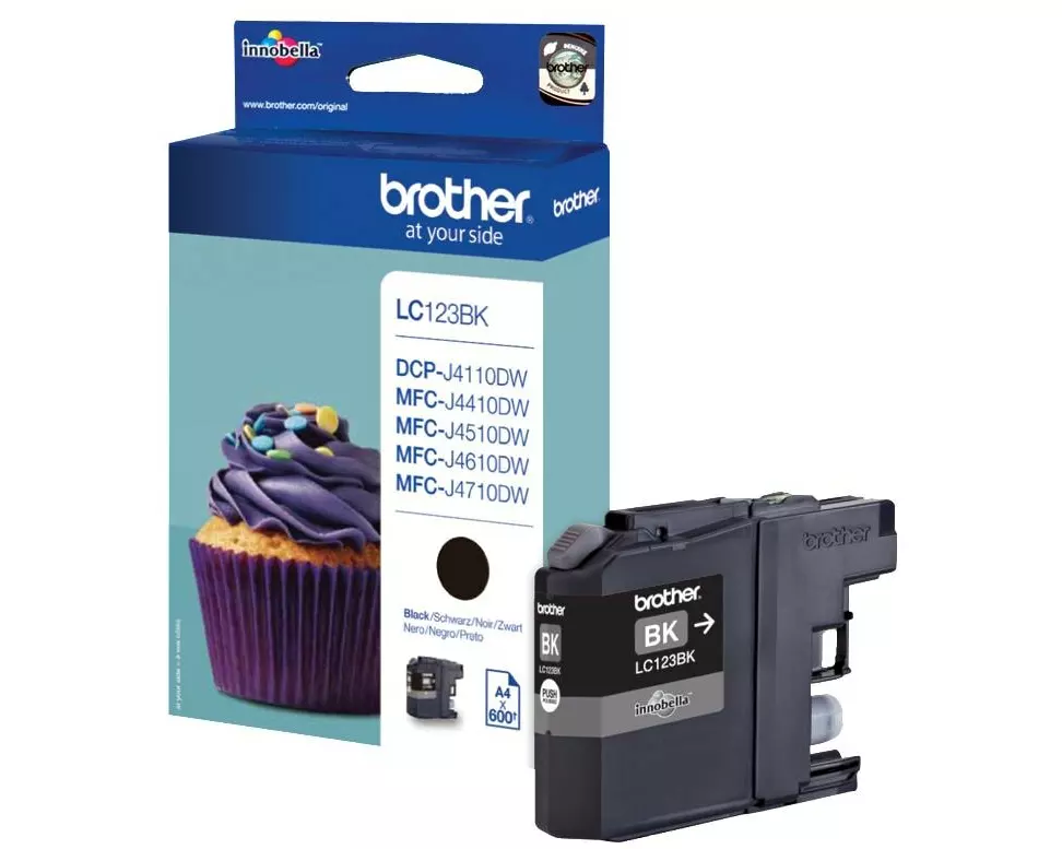 Brother Tinte LC-123BK Black