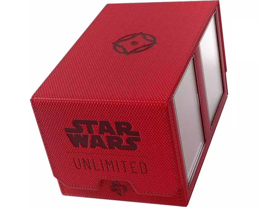 Asmodée Kartenbox Star Wars: Unlimited Double Deck Pod rot