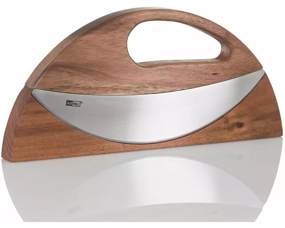 AdHoc Doppel-Wiegemesser Wave Braun