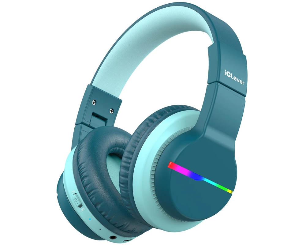 ICLEVER Kids Bluetooth Headphones C03-1702N-34 BTH12, LED, 55h, green