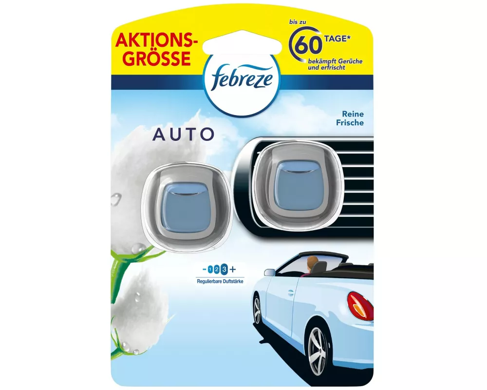 Febreze Auto-Lufterfrischer Car reine Frische 6 Stück