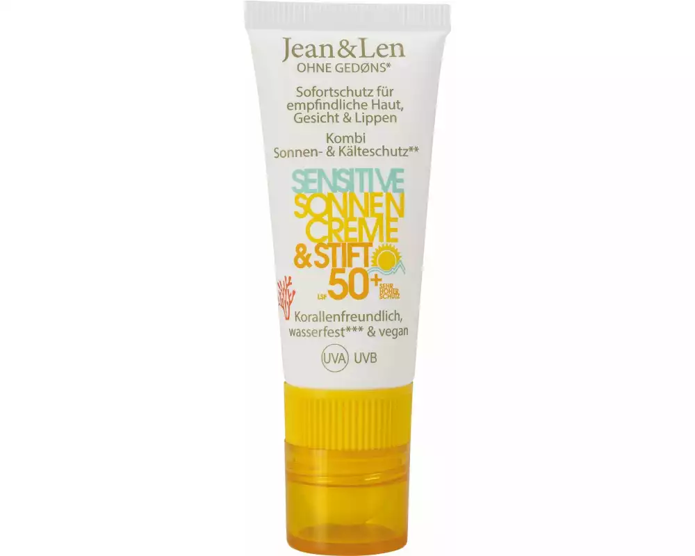Jean & Len Sonnencreme Sensitiv LSF50+ 20 ml