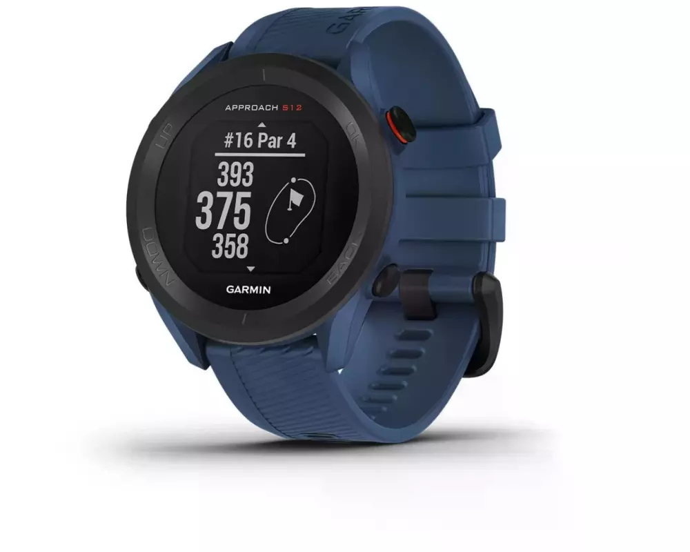 GARMIN GPS-Sportuhr Approach S12 Schwarz