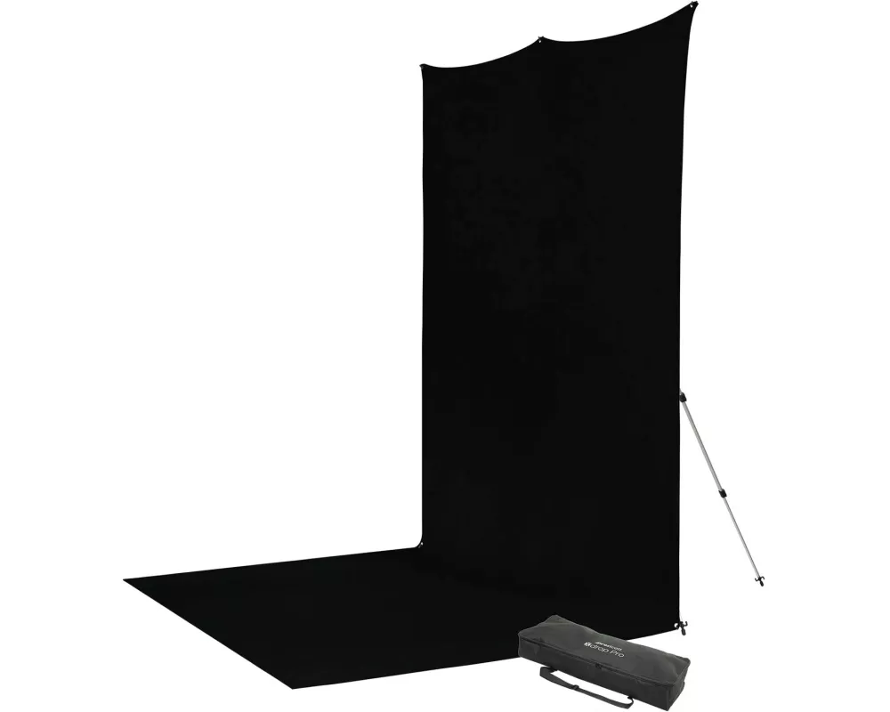 Westcott Hintergrund X-Drop Pro 246 x 400 cm Rich Black