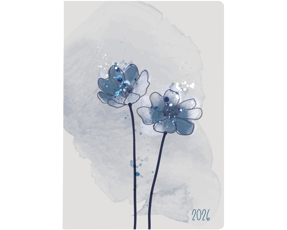 BIELLA TA Memento Trend 2026 825413770026U 1W/2S Flower ML 10.1x14.2cm