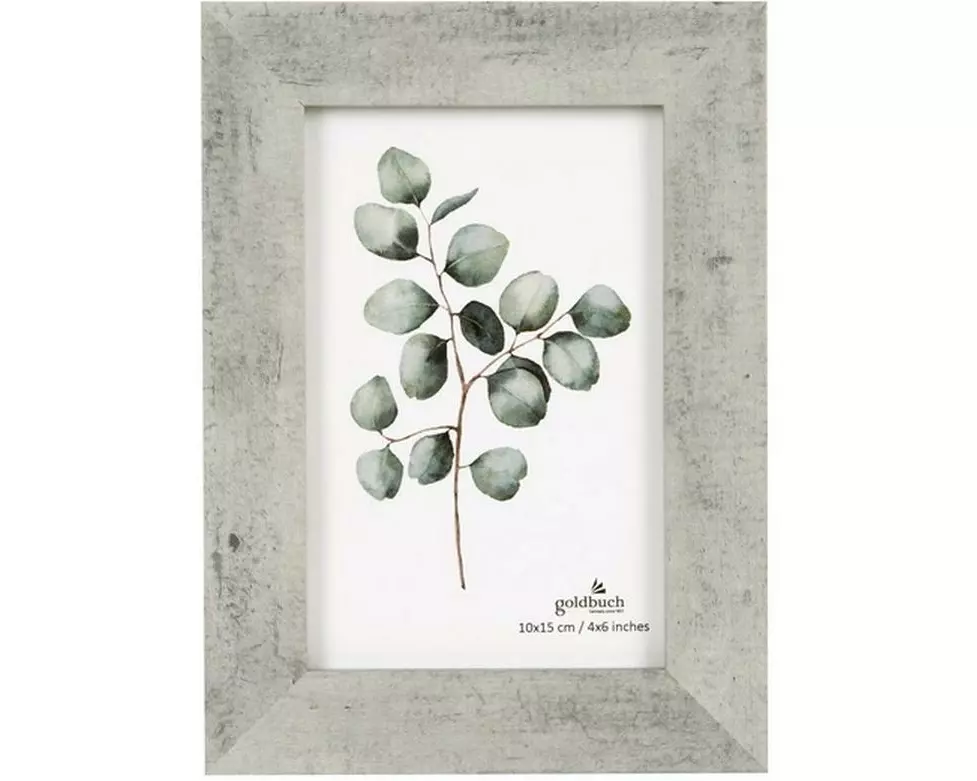 Goldbuch Bilderrahmen Betonfarbe, 10 x 15 cm
