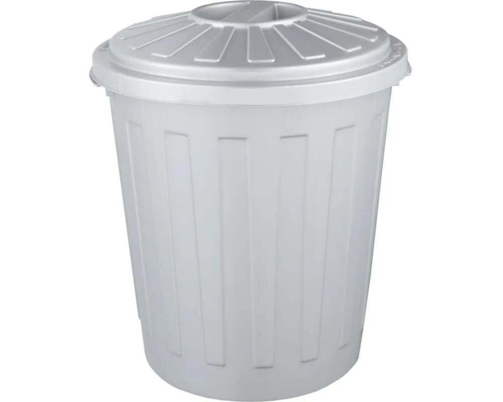 keeeper Abfalleimer Mats, light silver, 7 l