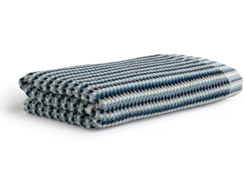 Möve Duschtuch Bliss Coloured 67 x 140 cm, Blau/Grün