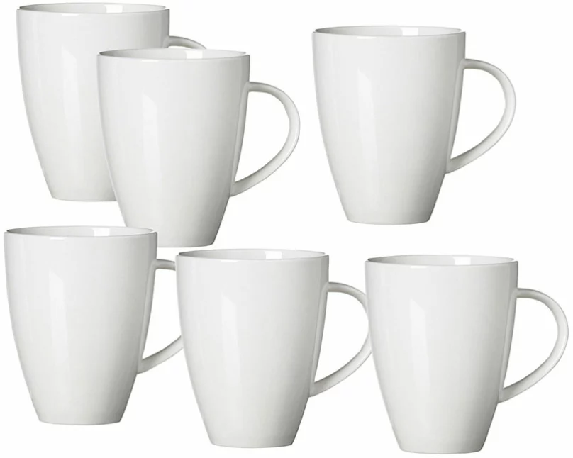 Ritzenhoff & Breker Melodie Kaffeebecherset 6-teilig weiss