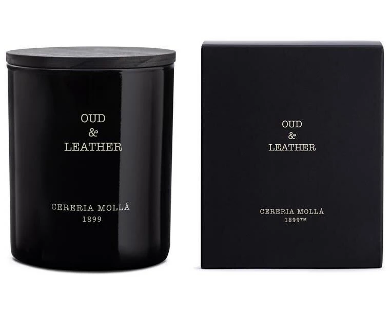 Cerería Mollá Duftkerze Oud & Leather 230 g
