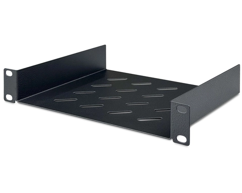Digitus DN-10-TRAY-2-B 1U Rack-mountable Rack Shelf for Networking, Server200 mm Rack Depth