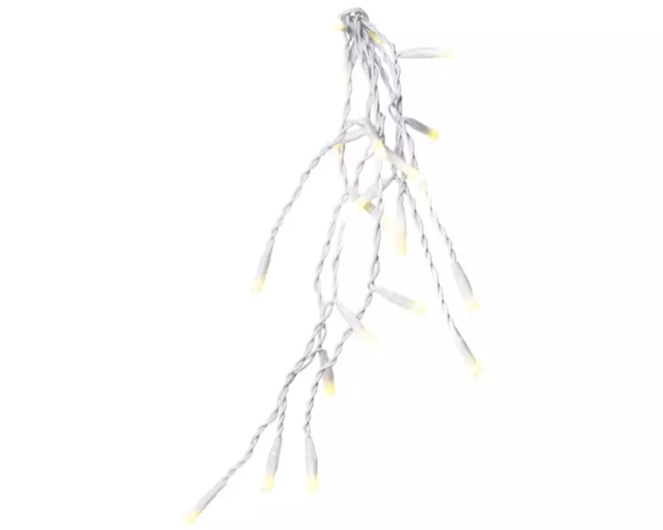 Star Trading Lichtervorhang-Erweiterung Icicle-System Decor, 140 LED, 4 m