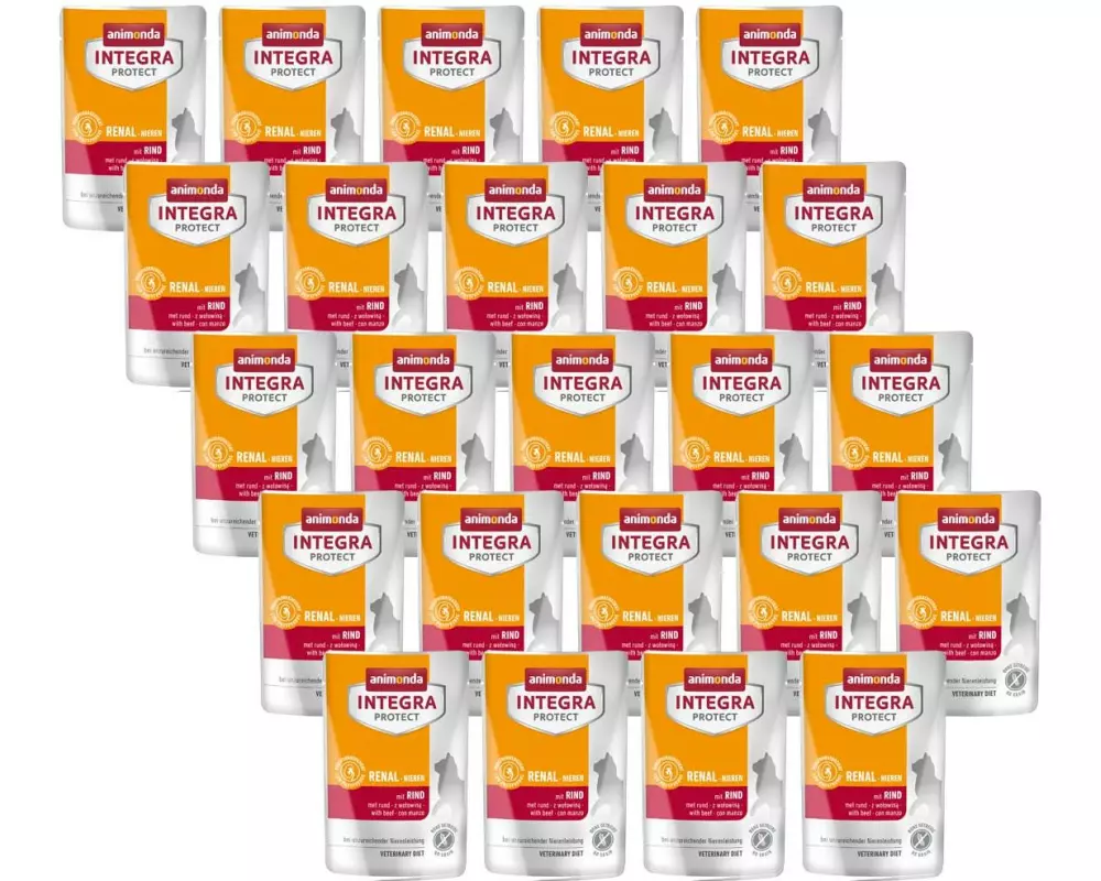 Animonda Integra Protect Nassfutter Renal mit Rind, 24 x 85g