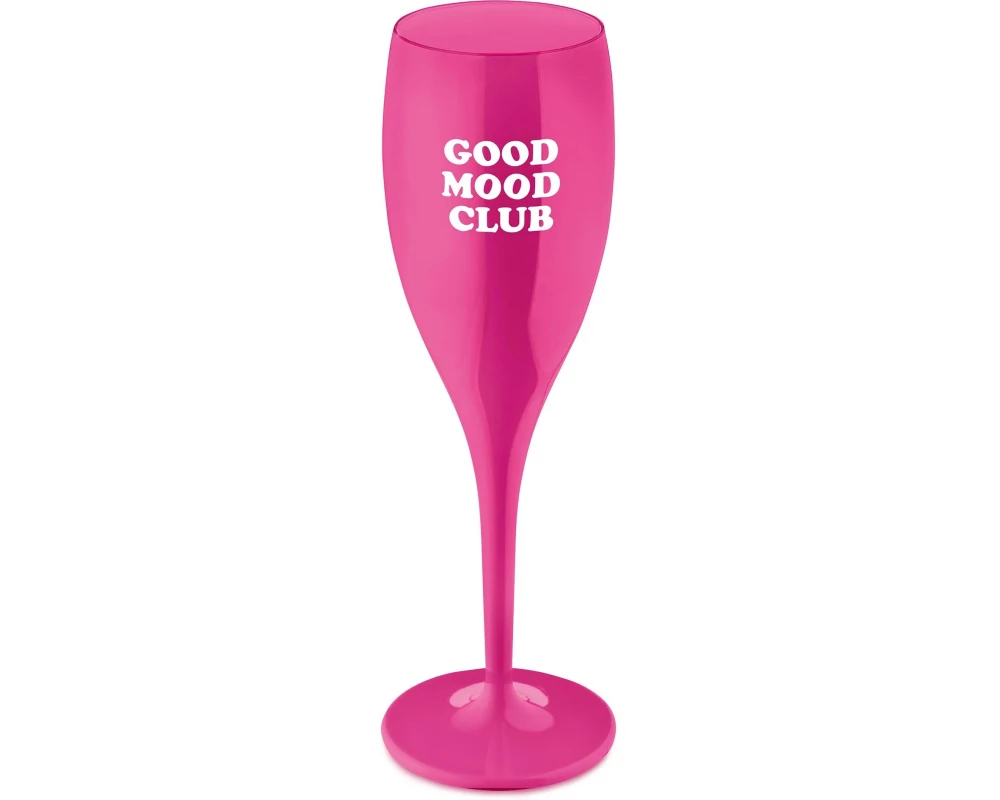 Koziol Sektglas Good Mood 100 ml, 1 Stück, Pink/Keine Angabe