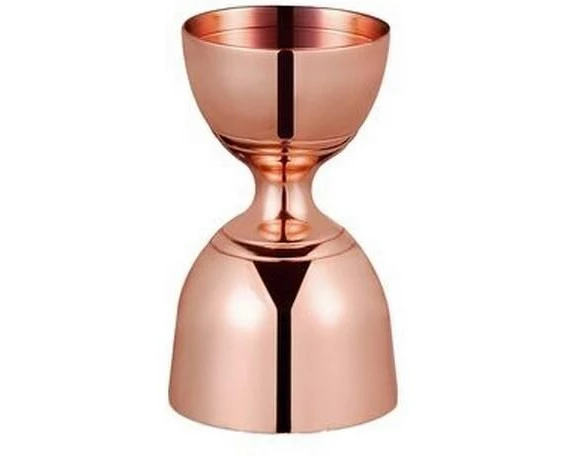 Speakeasy Bell Jigger 30/60 ml 1 Stück, Braun/Kupfer