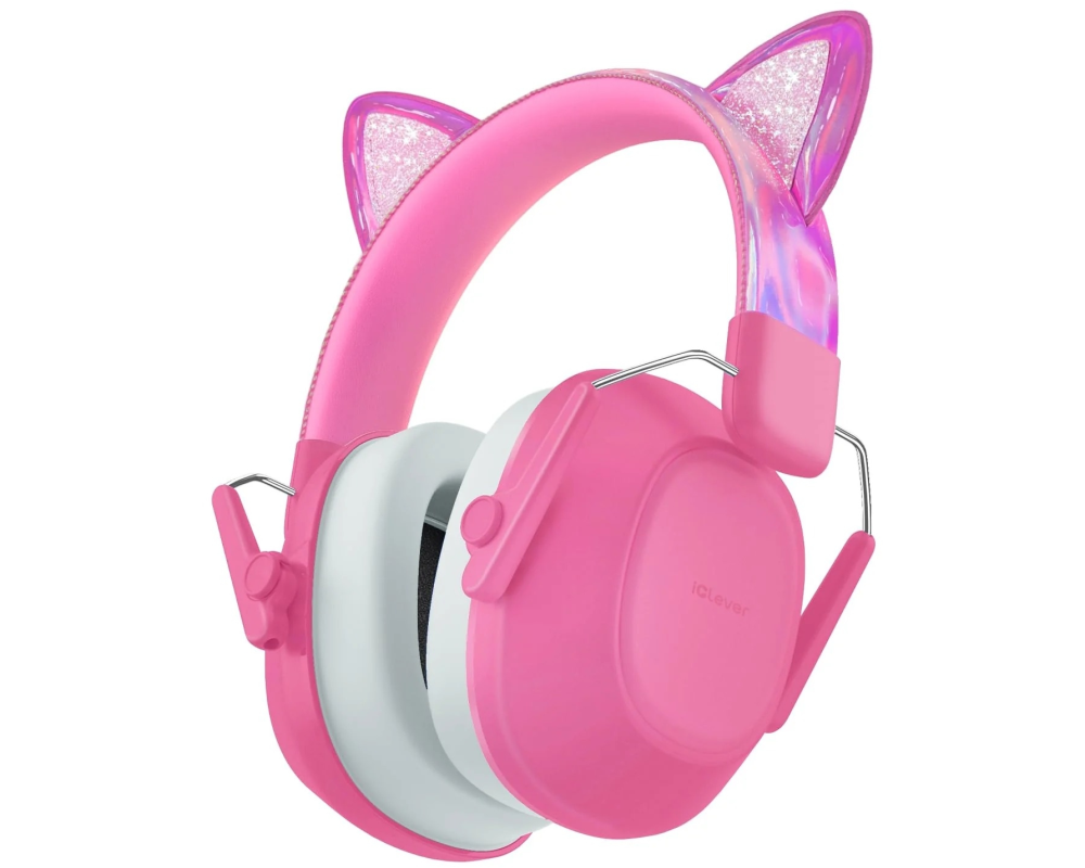 ICLEVER Noise Reduction Ear Muffs C06-2301N-25 IC-EM01, 26dB, Cat