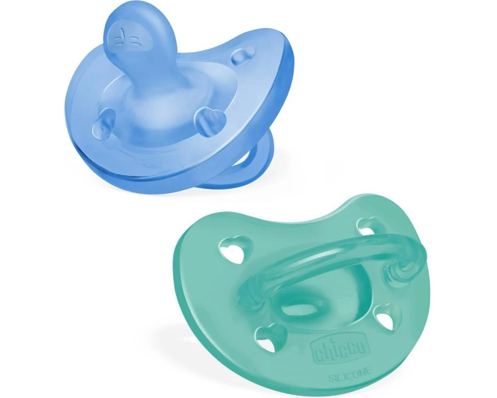 Chicco Nuggi Physioforma Soft 2er 6-16M, blau