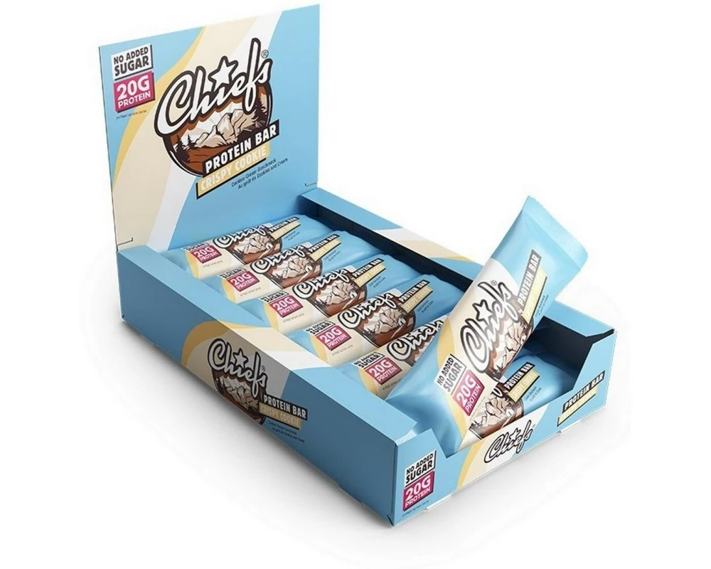 Chiefs Riegel Protein Bar Cookie, 12 x 20 g