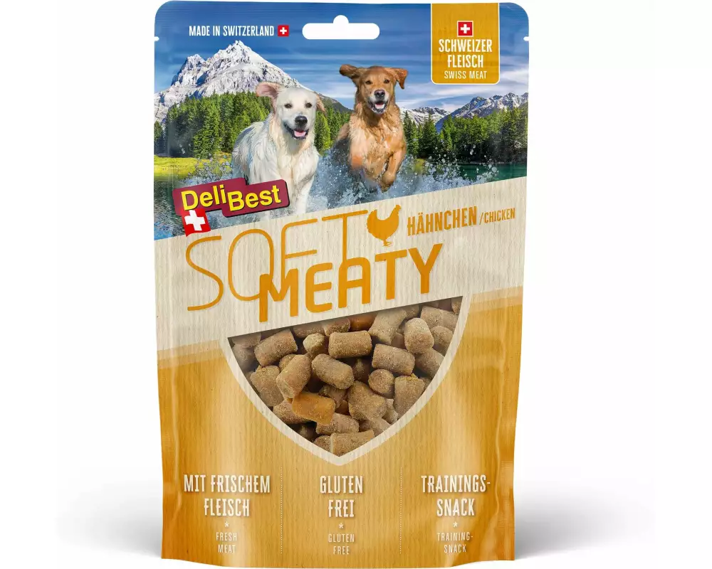 DeliBest Soft Meatys Hähnchen, 150 g