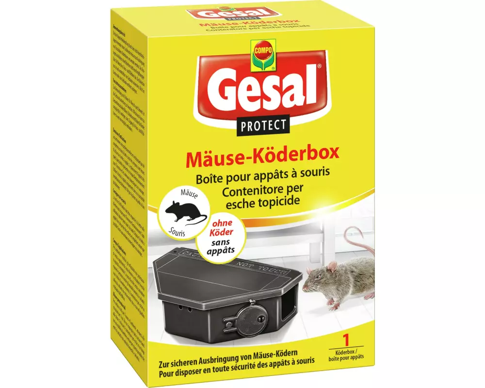 Gesal Protect Mäuse-Köderbox 1 Stück