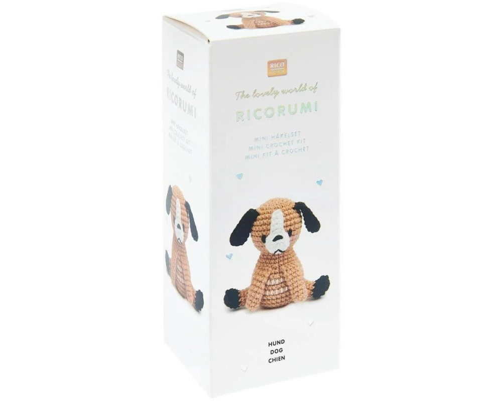 Rico Design Häkelset Mini Easy Hund
