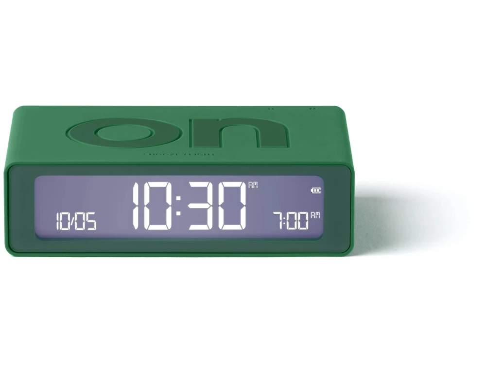 Lexon Digitalwecker Flip Mini Grün