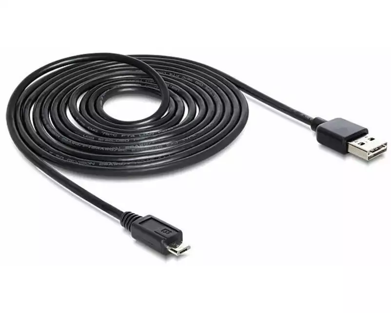 Delock USB 2.0-Kabel EASY-USB USB A - Micro-USB B 5 m