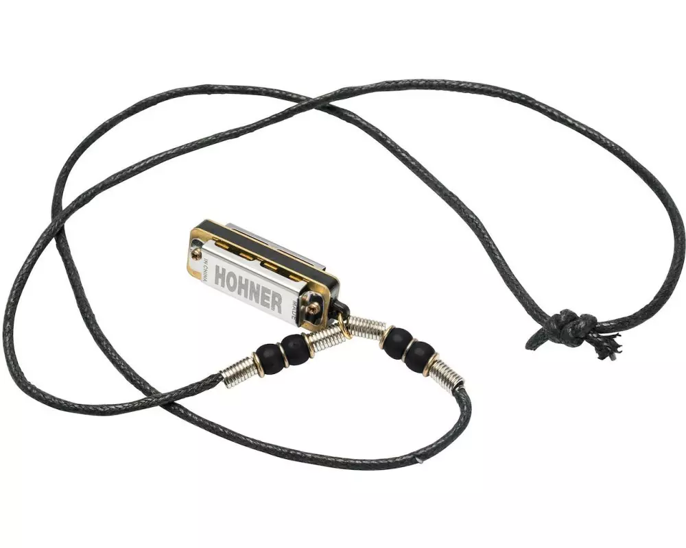 Hohner Mundharmonika Miniature Mini Harp Halskette – C-Dur
