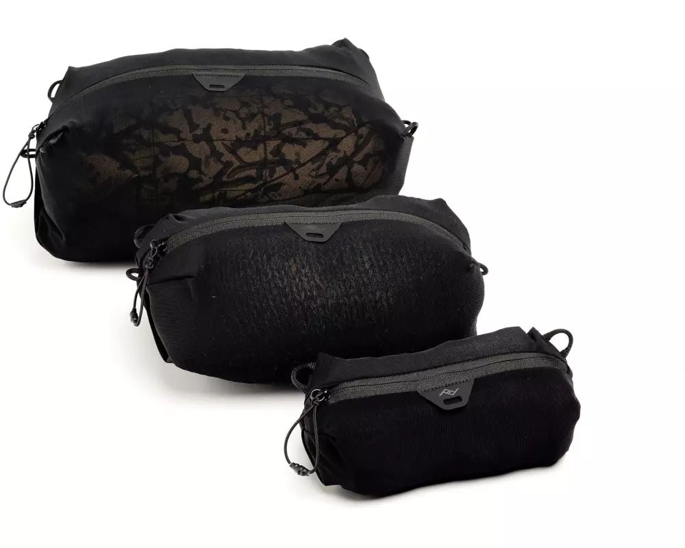 Peak Design Ultraleicht-Mesh-Packwürfel-Bündel Schwarz