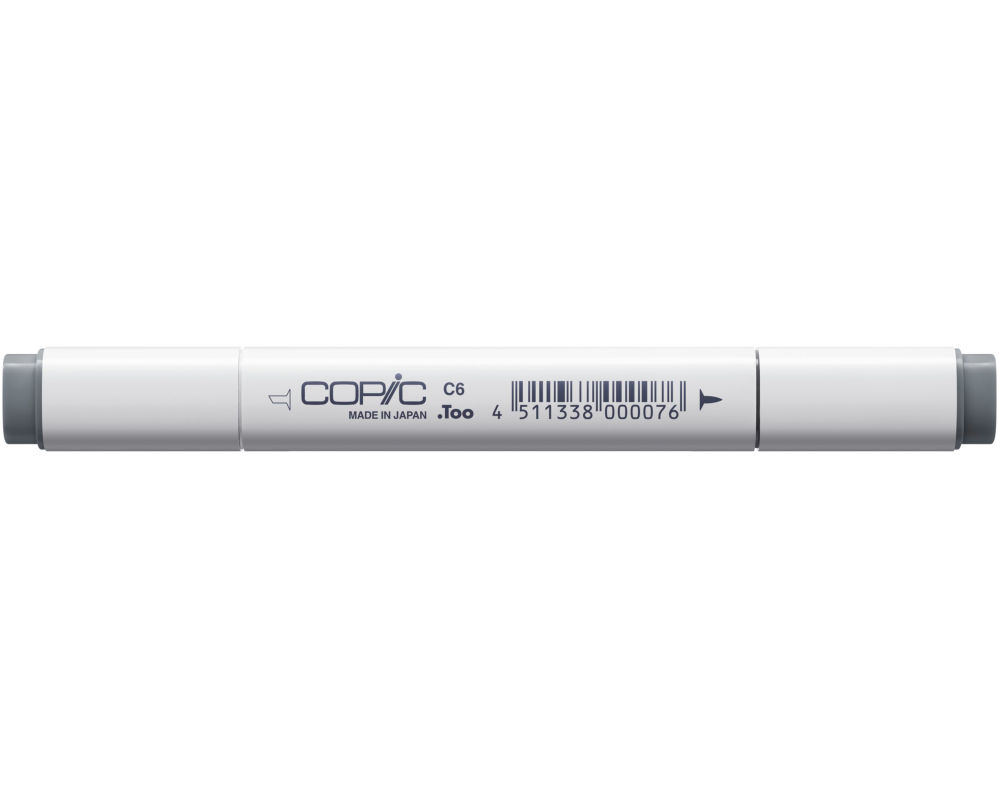 COPIC Marker Classic 2007583 C-6 - Cool Grey No.6
