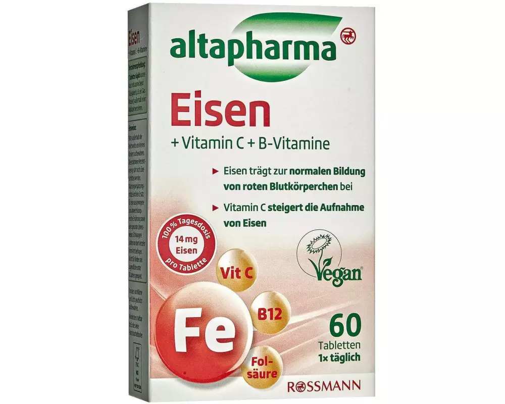 altapharma Eisen 60 Tabletten