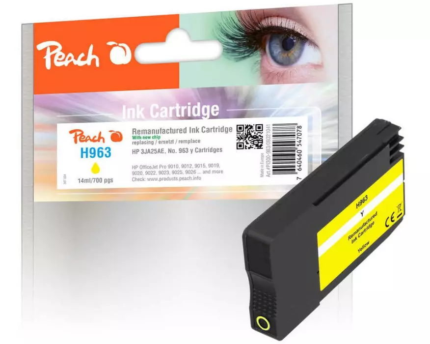 Peach Toner HP No. 963 Y, 3JA25AE Yellow