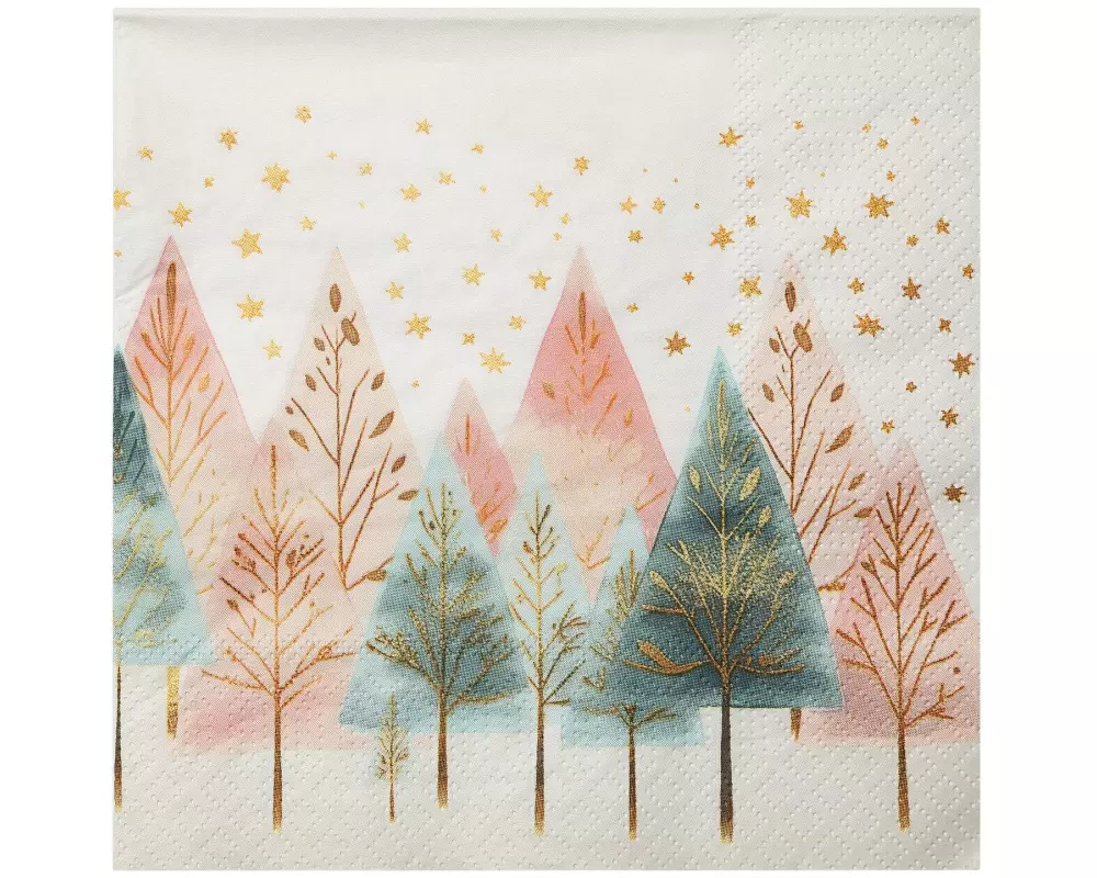 EGLO Weihnachtsservietten Bäume 20 Stück