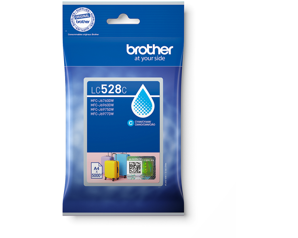 BROTHER Tintenpatrone cyan LC-528C MFC-J6760DW 5000 Seiten