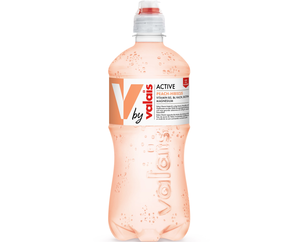 VALAIS Vitamin Peach Active 11020754 75 cl, 6 Stk.